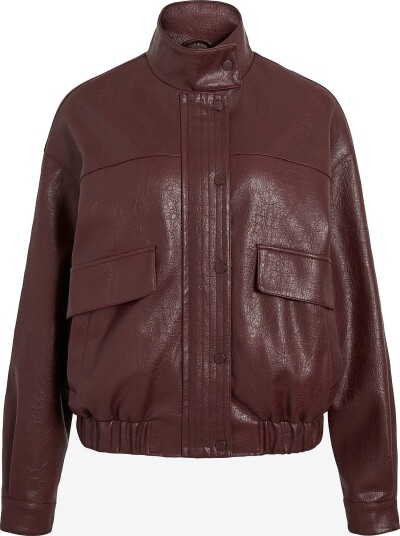Vila   Jakke Vifima L/s High Neck   Rød
