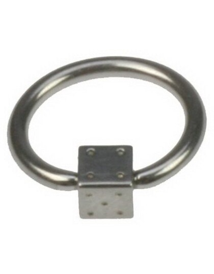 Utgått Ball Closure Ring med Terning 1.2 x 8 mm