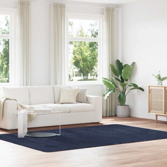  Flossteppe med lang luv NAVARRA marine 200x290 cm polyester 8721158558374