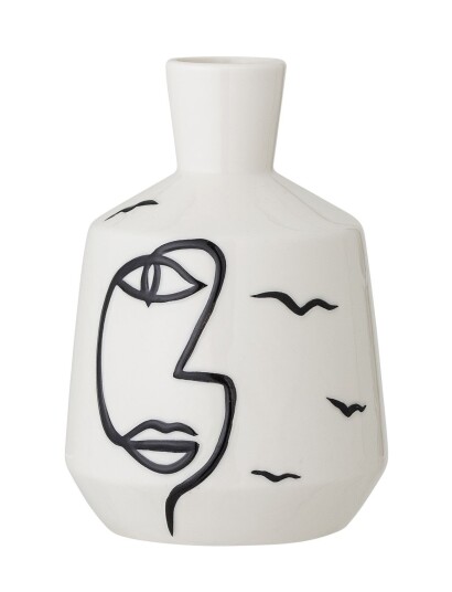 Bloomingville Norma Vase White H15.5CM