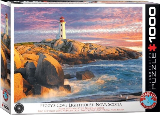 Eurographics 6000-5437 Puslespill - 1000 brikker - Peggy's Cove fyr