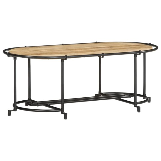 Salongbord 110x55x40 cm grov heltre mango 8721102921933