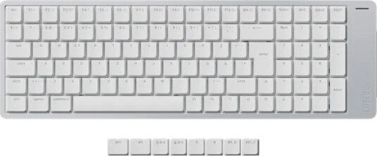 Lofree Flow 2 100 Silver Tastatur Nordisk hvit OE926Flow2 White 100 Surfer ISO EU