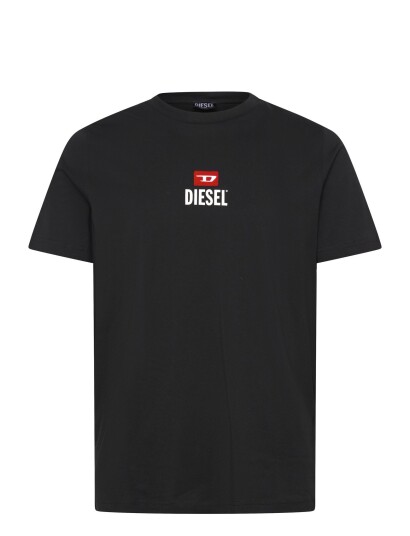 Diesel T Just  Small New D Logo Maglietta   Black   M