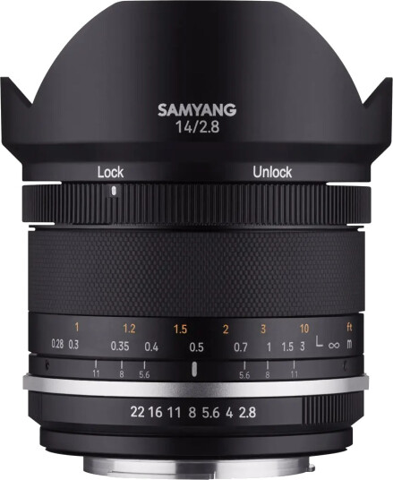 Samyang 14mm F2.8 MK2 Vidvinkel Objektiv for Sony E-Mount Samyang 14mm F2.8 MK2 Vidvinkel Objektiv for Sony E-Mount