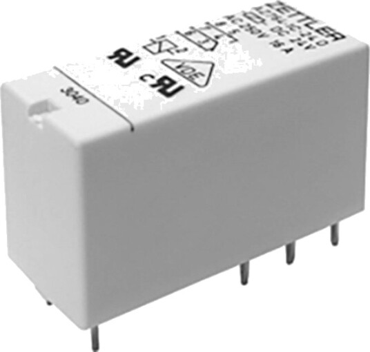 Zettler Electronics Az764 1A 24D Printrelé 24 V/Dc 16 A 1 X Slutterkontakt Zettler Electronics Az764 1A 24D Printrelé 24 V/Dc 16 A 1 X Slutterkontakt