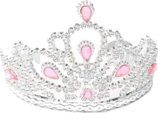 Molly & Rose Kostymer Diadem m. Rosa Stein Molly & Rose OneSize Kostymer 5768-NC