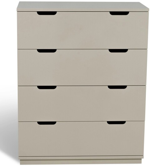 Mavis Aoko Kommode med 4 Skuffer Beige Mavis Aoko Kommode med 4 Skuffer Beige