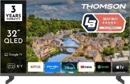Thomson Google TV 32" FQG3S15C FullHD QLED 12V smart TV (2025)