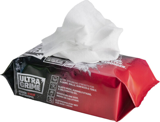 UltraGrime PRO Powerscrub - 80stk wipes - Rengjøringskluter