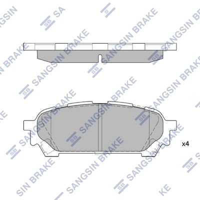 Hi Q SP1532 Bremseklosser