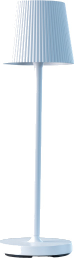 LumenLight Lucca oppladbar bordlampe hvit