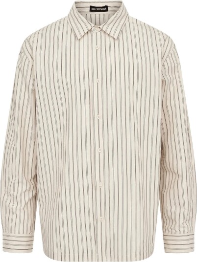 HAN Kjøbenhavn Striped Casual Shirt OFF WHITE M HAN Kjøbenhavn Striped Casual Shirt OFF WHITE M