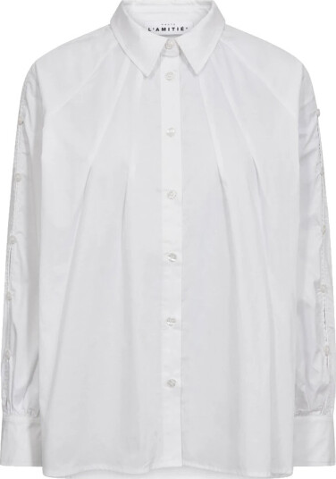 Haute L'Amitié Dame Bluser & Skjorter Hvit L, Haute L'Amitié Dame Bluser & Skjorter Hvit L,
