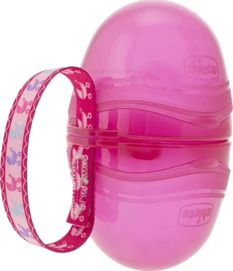 Chicco 033072 Dobbel Smokkholder Rosa