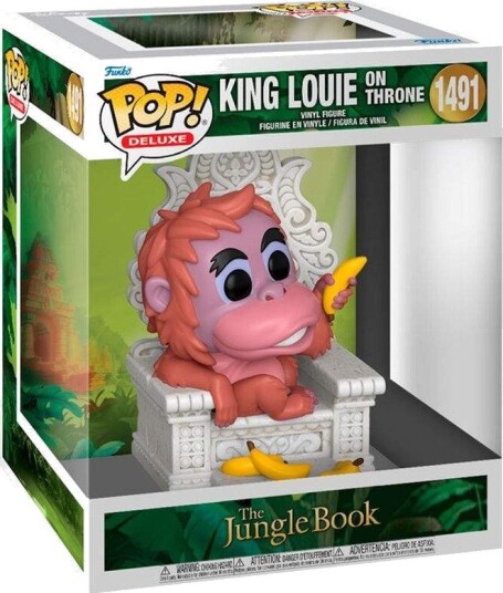 Northix King Louie Jungle Book Pop Figur Deluxe Collectible Toy
