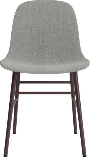 Normann Copenhagen Form Spisestuestol Trukket Gruppe 2 Brun/stål