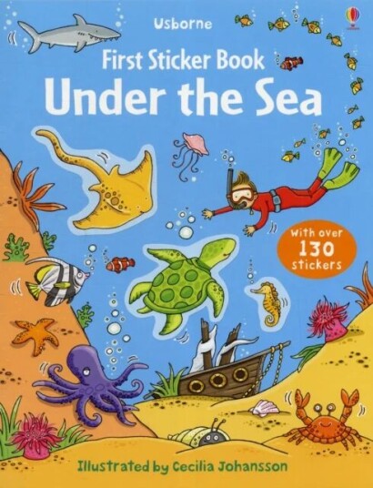 First Sticker Book Under the Sea av Cecilia Johansson