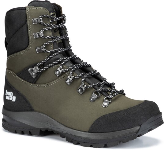 Hanwag Men"s Kalixfors Mid SF Extra GORE TEX Sepia  Asphalt 45