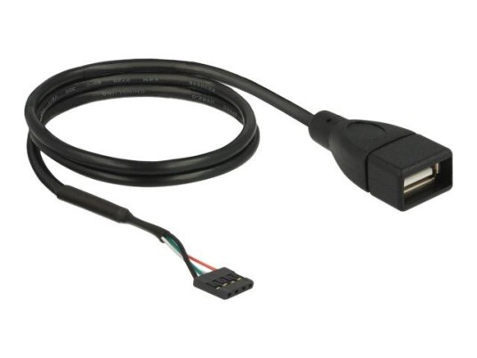 Delock USB-kabel - 4-pins USB 2.0-header til USB - 15 cm