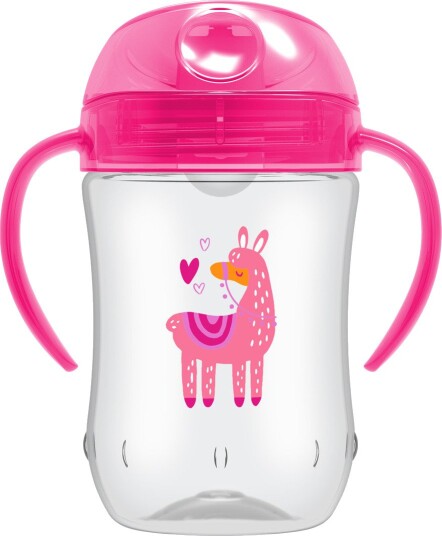 Dr. Brown's Tutekopp Myk 270 ml Rosa