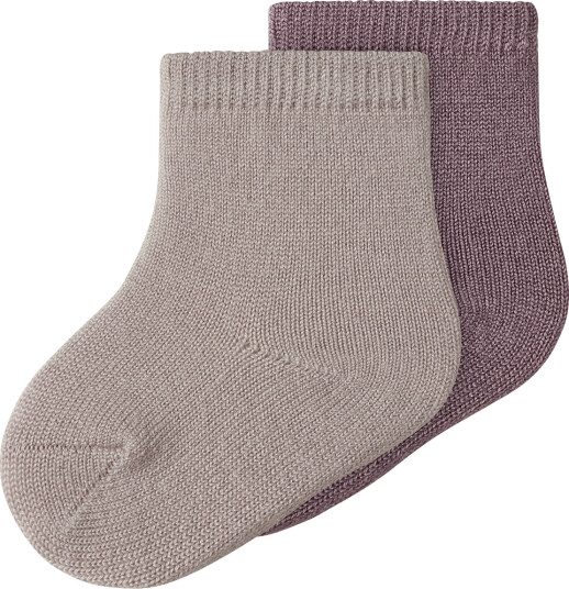 Name It Nbfwakta Wo/Vi 2P Sock Beige 50 56