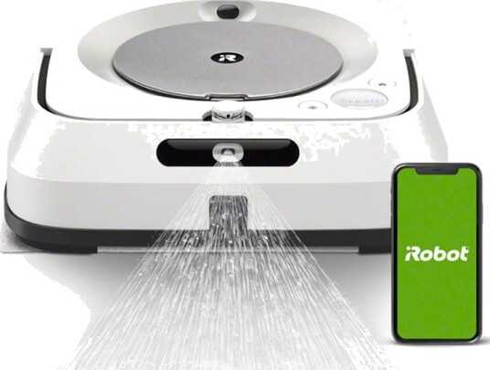 iRobot Braava Jet m6 Robotgulvvasker og mopp 150 ml, 3 programmer, 60 min Hvit