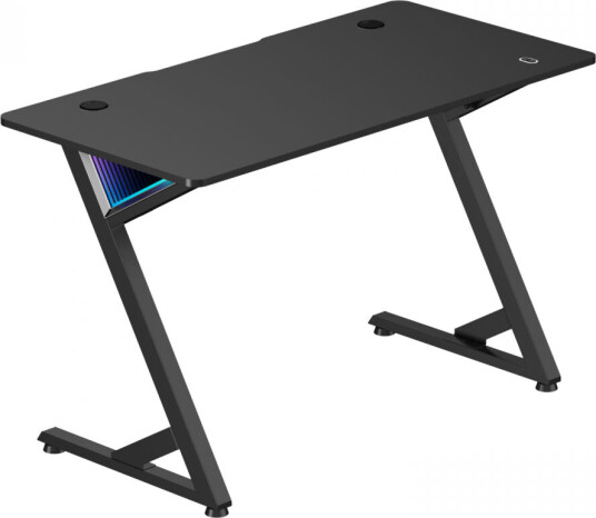 Maxmount Infinityglow Gaming Skrivebord 120x60   Svart