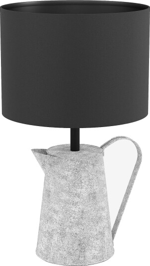 EGLO Bordlampe Kensal Grå Bordlamper