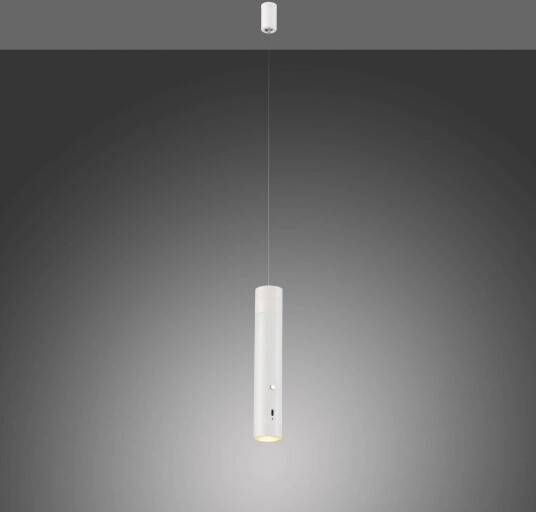 JUST LIGHT. GmbH Pendellampe Attach, dimbar, Hvit / opal, Stue / spisestue, Metall, Moderne JUST LIGHT. GmbH Pendellampe Attach, dimbar, Hvit / opal, Stue / spisestue, Metall, Moderne