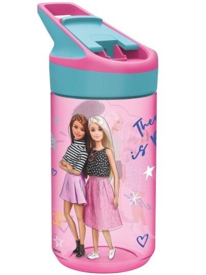 Barbie Drikkeflaske med sugerør 480 ml Barbie Drikkeflaske med sugerør 480 ml