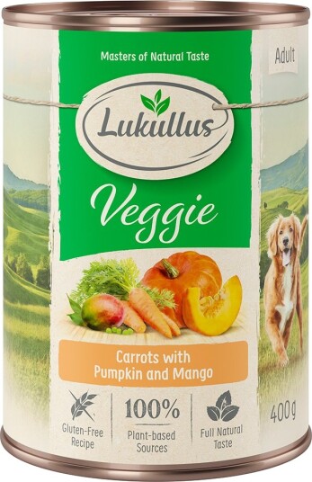 Lukullus Våtfôr Veggie 12 X 400 G