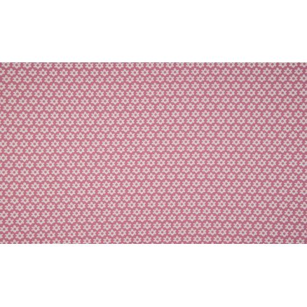 Diverse Minimals Bomullspoplinstoff Print 13 Flower Old Rose 145cm 50cm