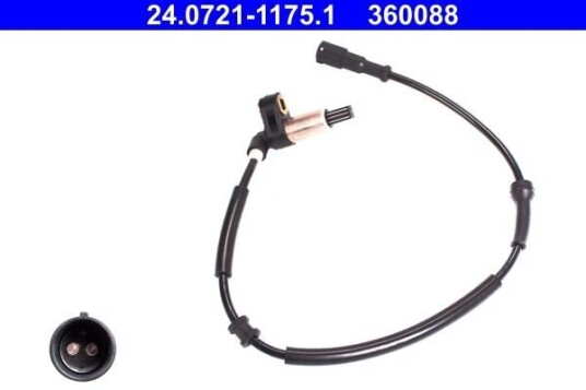 Sensor, ABS ATE 24.0721-1175.1