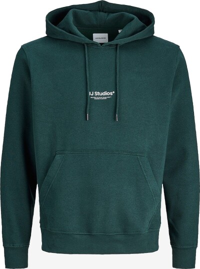 Jack & Jones Plus Hettegenser jjeSoho Sweat Hood Pls Blå