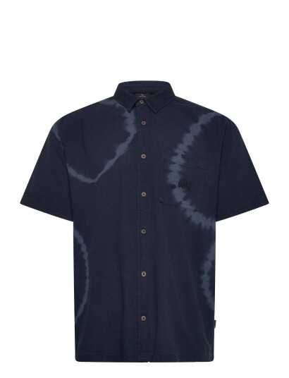 Rip Curl Pacific Rinse S/S Shirt   Navy   M