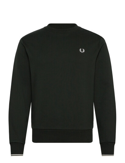 Fred Perry Crew Neck Sweatshirt - Khaki green - L