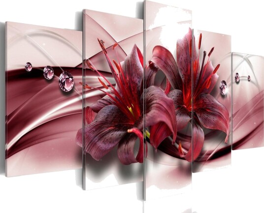 Bilde Pink Lily 200x100 Artgeist sp. z o. o.