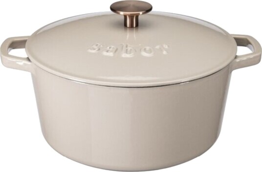 Sabor - Støpejernsgryte 4,4L warm grey Sabor - Støpejernsgryte 4,4L warm grey