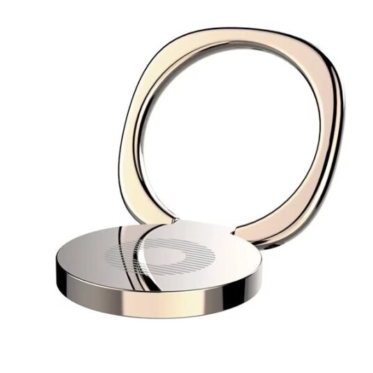Baseus Magnetisk Finger Ring - MagSafe Kompatibel - Gull