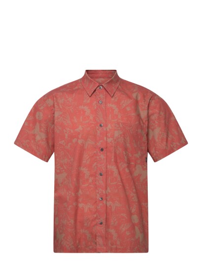 Makia Papillon Shirt Red L
