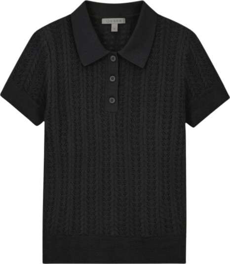 Guess Dame Topper Svart XS, Guess Dame Topper Svart XS,