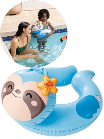 Intex Animal Split Ring oppblåsbar badering 76 x 55 cm dovendyr