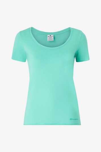 Champion - Topp Crewneck T-shirt - Grønn