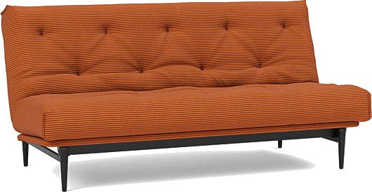 Sovesofa Colpus Sort Eik med Soft Spring Madrass B 2018467