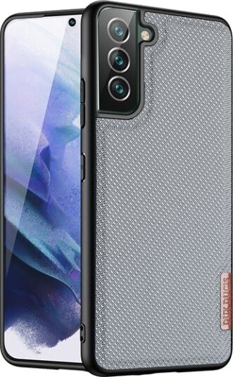 Dux Ducis Fino Case Cover Covered With Nylon Material Samsung Galaxy S22+ Blue