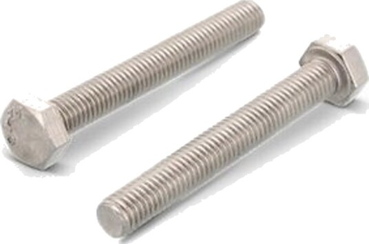 S+P DIN 933 Sekskantskruer A4 M8 x 20 mm - 200 stk. Syrefast Maskinskrue