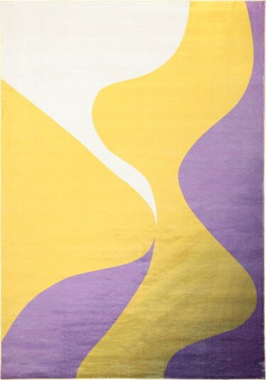 Wilton teppe Leiden gul/lilla Størrelse: 240 x 340 cm Wilton teppe Leiden gul/lilla Størrelse: 240 x 340 cm