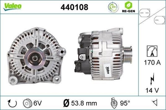 VALEO 440108 Dynamo