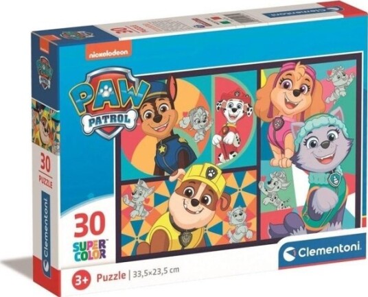 Clementoni Paw Patrol 30 Stykker Fjernsyn/ Filmer 3 År